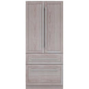 Thermador Réfrigérateur quatre portes avec porte à deux battants intégré de 36 pouces, 18,9 pi. cu. avec Home Connect T36IT100NP - Germain Larivière