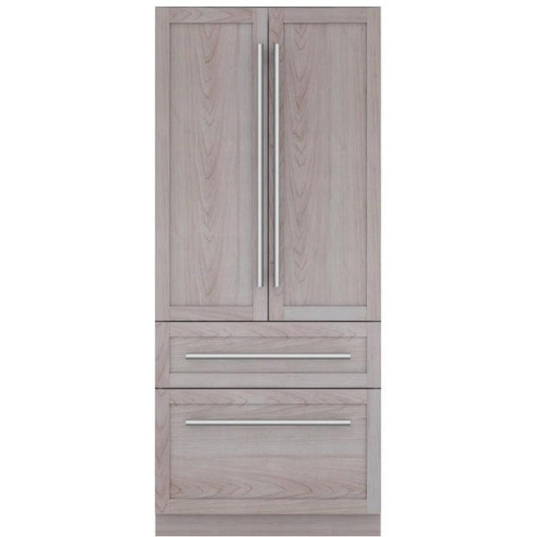 Thermador Réfrigérateur quatre portes avec porte à deux battants intégré de 36 pouces, 18,9 pi. cu. avec Home Connect T36IT100NP - Germain Larivière