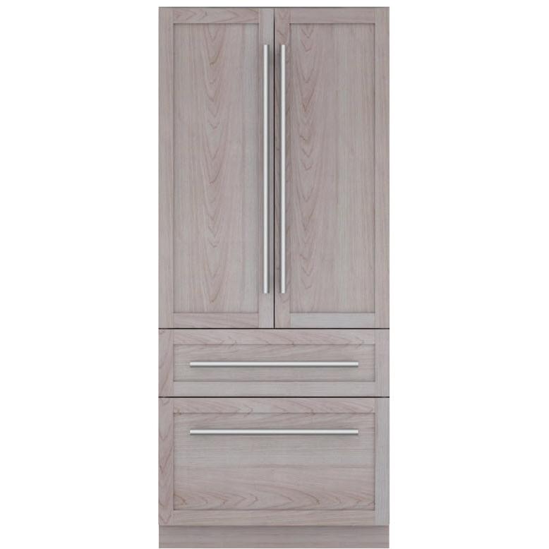 Thermador Réfrigérateur quatre portes avec porte à deux battants intégré de 36 pouces, 18,9 pi. cu. avec Home Connect T36IT100NP - Germain Larivière