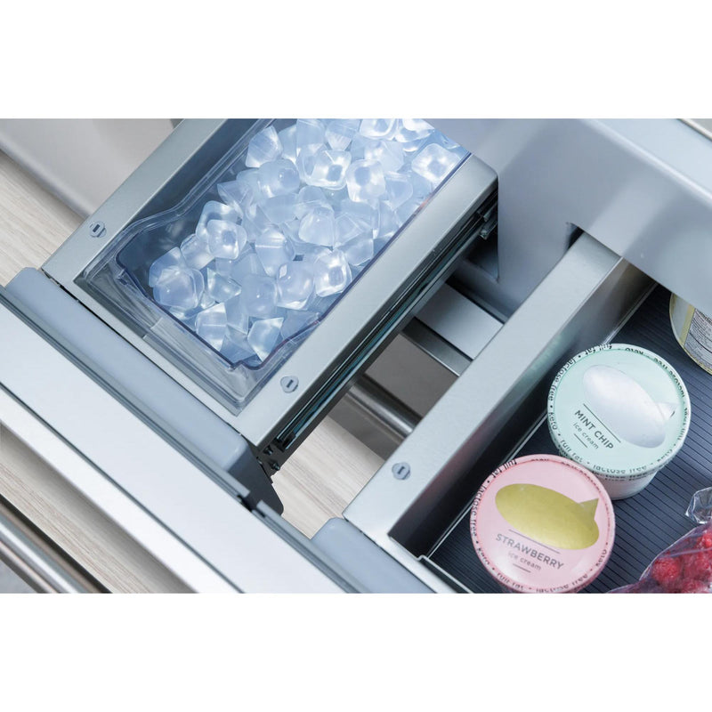 Thermador Réfrigérateur quatre portes avec porte à deux battants intégré de 36 pouces, 18,9 pi. cu. avec Home Connect T36IT100NP - Germain Larivière