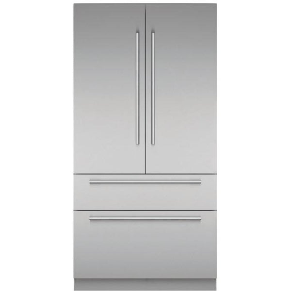 Thermador Réfrigérateur quatre portes avec porte à deux battants intégré de 42 pouces, 23,1 pi. cu. avec Home Connect T42BT110NS - Germain Larivière