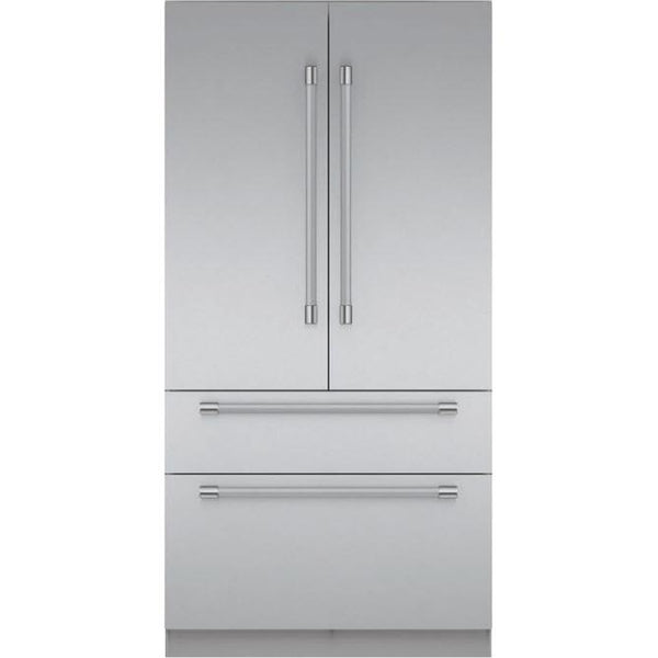 Thermador Réfrigérateur quatre portes avec porte à deux battants intégré de 42 pouces, 23,1 pi. cu. avec Home Connect T42BT120NS - Germain Larivière