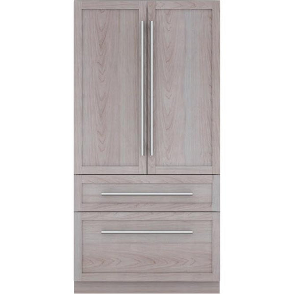 Thermador Réfrigérateur quatre portes avec porte à deux battants intégré de 42 pouces, 23,1 pi. cu. avec Home Connect T42IT100NP - Germain Larivière