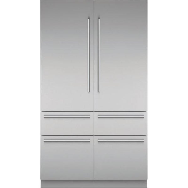 Thermador Réfrigérateur six portes avec porte à deux battants intégré de 48 pouces, 26,7 pi. cu. avec Home Connect T48BT110NS - Germain Larivière
