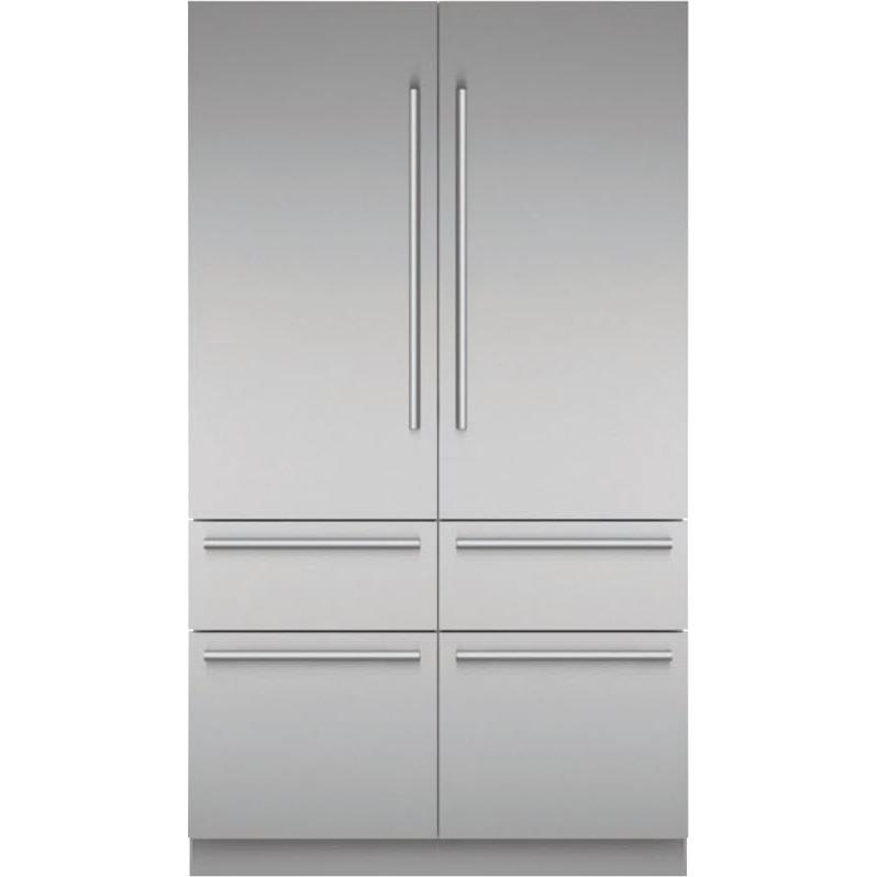 Thermador Réfrigérateur six portes avec porte à deux battants intégré de 48 pouces, 26,7 pi. cu. avec Home Connect T48BT110NS - Germain Larivière