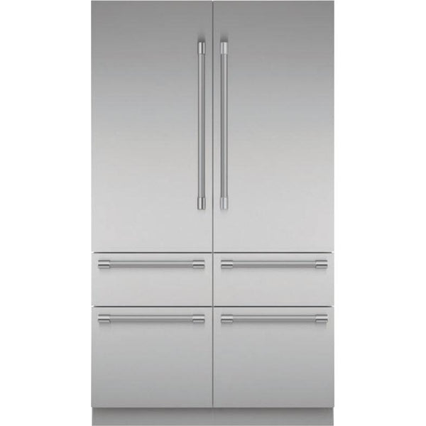 Thermador Réfrigérateur six portes avec porte à deux battants intégré de 48 pouces, 26,7 pi. cu. avec Home Connect T48BT120NS - Germain Larivière