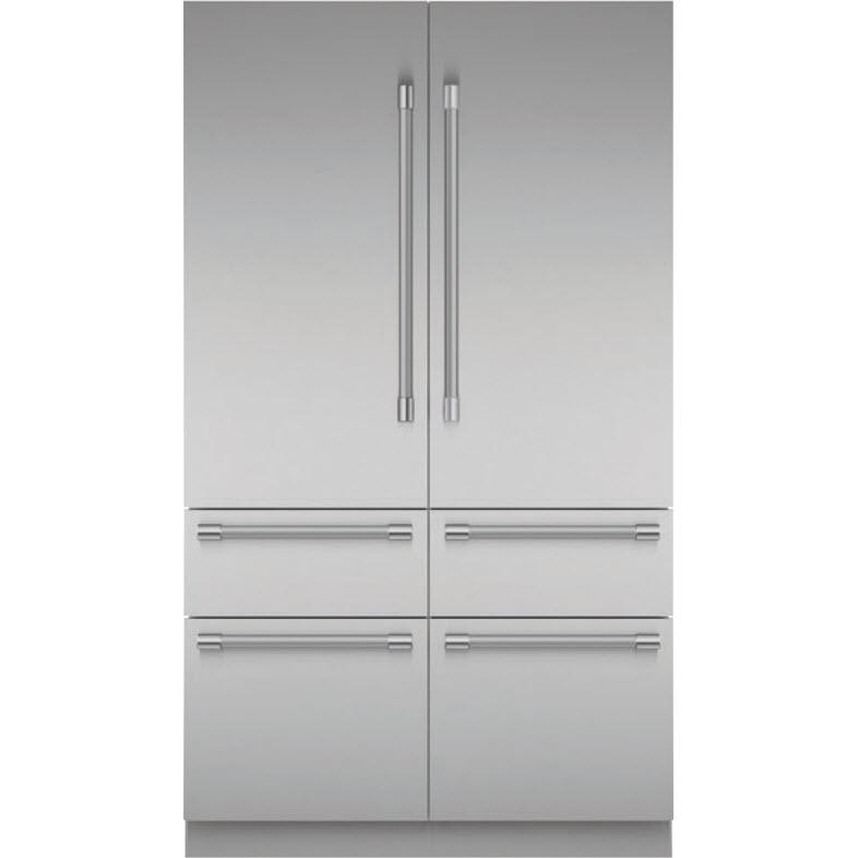 Thermador Réfrigérateur six portes avec porte à deux battants intégré de 48 pouces, 26,7 pi. cu. avec Home Connect T48BT120NS - Germain Larivière