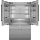 Thermador Réfrigérateur six portes avec porte à deux battants intégré de 48 pouces, 26,7 pi. cu. avec Home Connect T48BT120NS - Germain Larivière