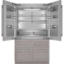 Thermador Réfrigérateur six portes avec porte à deux battants intégré de 48 pouces, 26,7 pi. cu. avec Home Connect T48IT100NP - Germain Larivière