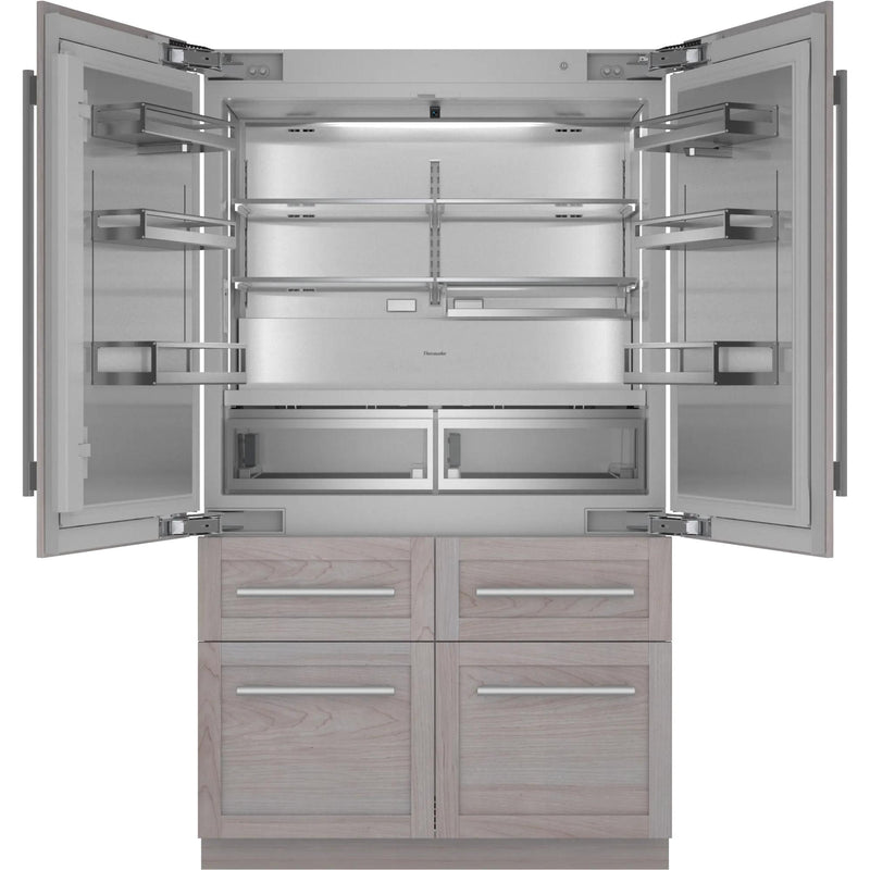 Thermador Réfrigérateur six portes avec porte à deux battants intégré de 48 pouces, 26,7 pi. cu. avec Home Connect T48IT100NP - Germain Larivière