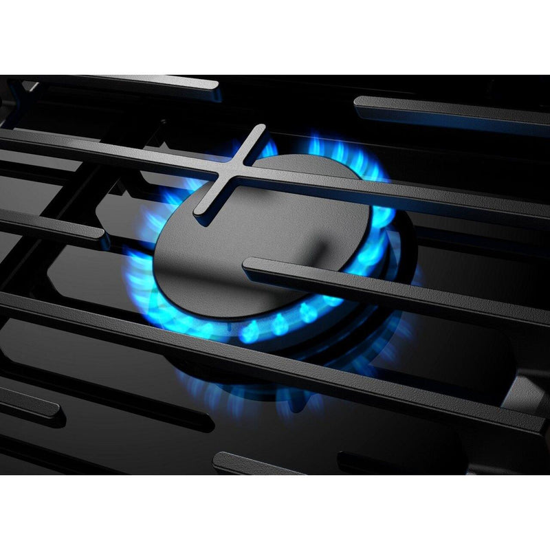 Whirlpool Cuisinière à gaz encastrable de 30 pouces avec grilles en fonte EZ - 2 - Lift™ WCGK5030PB - Germain Larivière