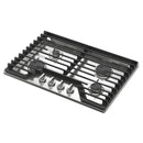 Whirlpool Cuisinière à gaz encastrable de 30 pouces avec grilles en fonte EZ - 2 - Lift™ WCGK5030PS - Germain Larivière