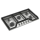 Whirlpool Cuisinière à gaz encastrable de 36 pouces avec grilles en fonte EZ - 2 - Lift™ WCGK5036PS - Germain Larivière