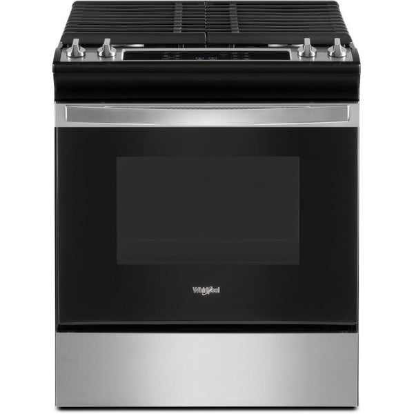 Whirlpool Cuisinière amobible au gaz de 30 po. avec technologie Frozen Bake™ WEG515S0LS - Germain Larivière