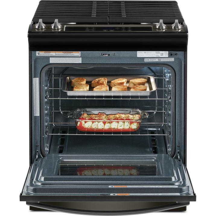 Whirlpool Cuisinière amobible au gaz de 30 po. avec technologie Frozen Bake™ WEG515S0LV - Germain Larivière