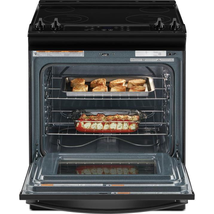 Whirlpool Cuisinière amovible électrique de 30 po. avec technologie Frozen Bake™ YWEE515S0LB - Germain Larivière