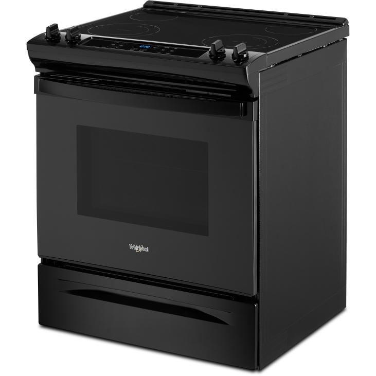 Whirlpool Cuisinière amovible électrique de 30 po. avec technologie Frozen Bake™ YWEE515S0LB - Germain Larivière