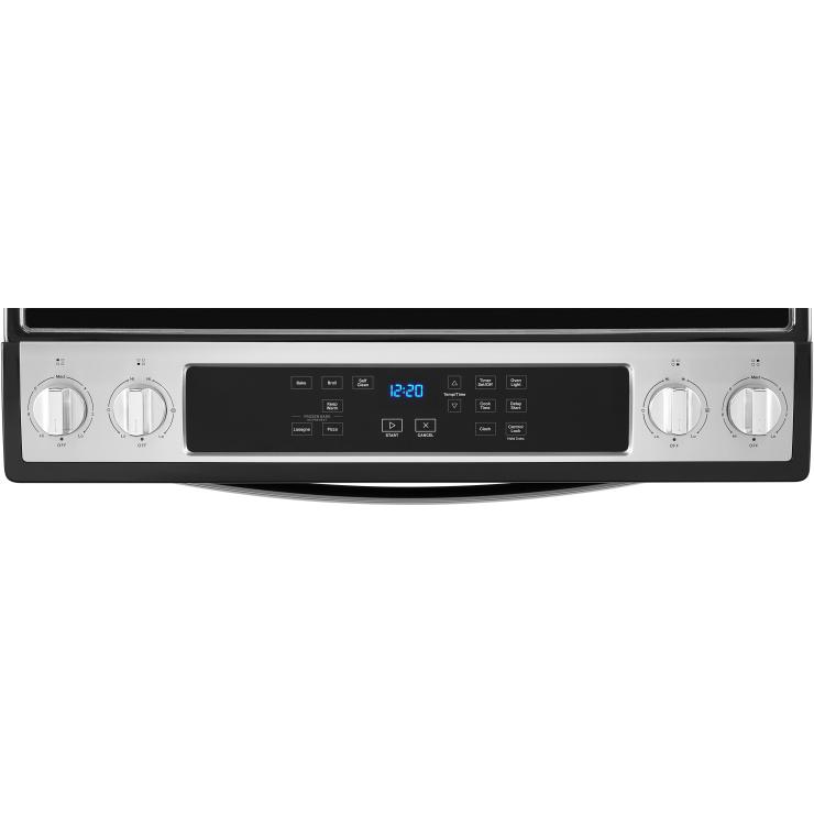 Whirlpool Cuisinière amovible électrique de 30 po. avec technologie Frozen Bake™ YWEE515S0LS - Germain Larivière