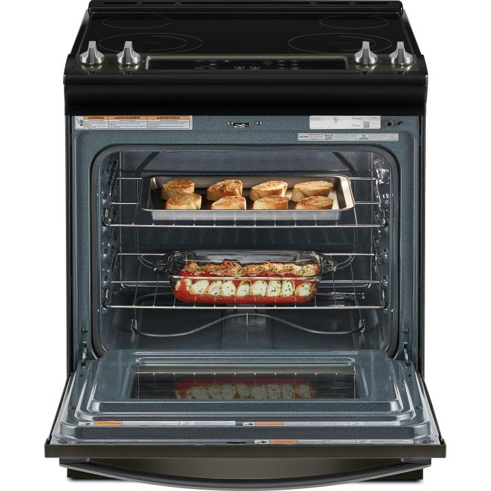 Whirlpool Cuisinière amovible électrique de 30 po. avec technologie Frozen Bake™ YWEE515S0LV - Germain Larivière