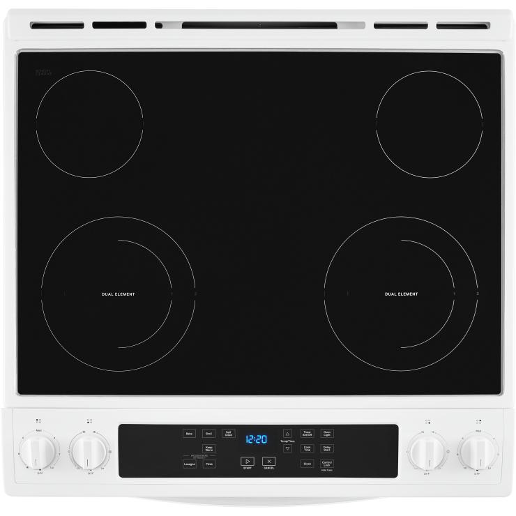 Whirlpool Cuisinière amovible électrique de 30 po. avec technologie Frozen Bake™ YWEE515S0LW - Germain Larivière