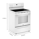 Whirlpool Cuisinière amovible électrique de 30 pouces YWFES3330RW - Germain Larivière