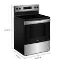 Whirlpool Cuisinière amovible électrique de 30 pouces YWFES3330RZ - Germain Larivière