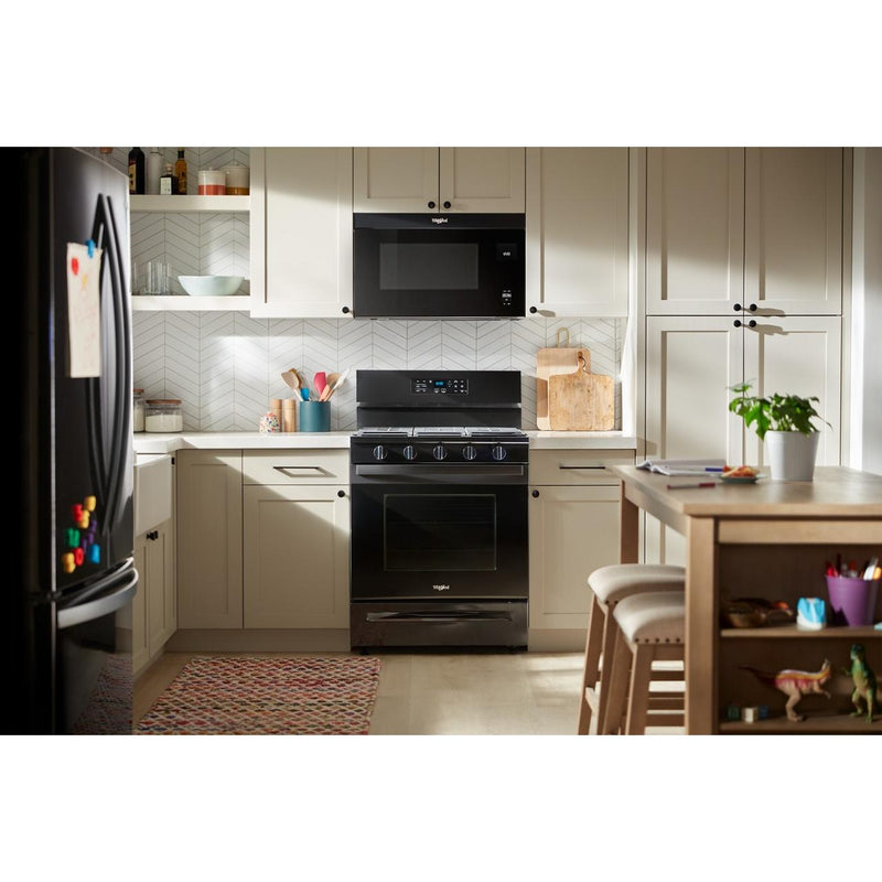 Whirlpool Cuisinière autonome à gaz de 30 pouces avec technologie Air Fry WFGS5030RB - Germain Larivière