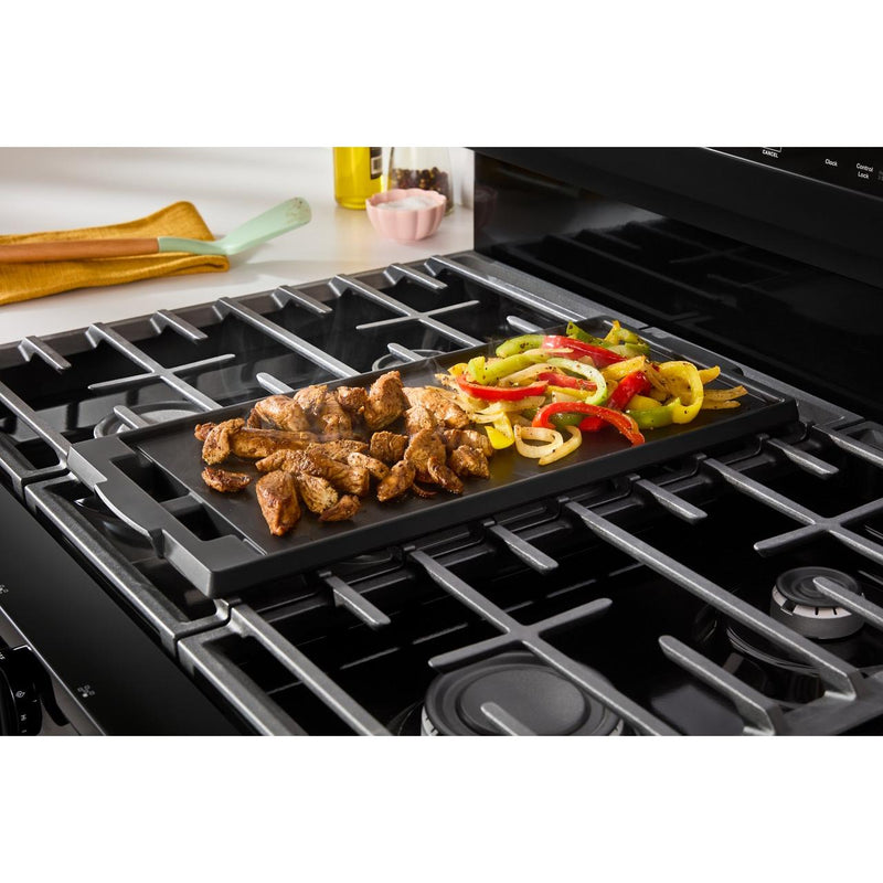 Whirlpool Cuisinière autonome à gaz de 30 pouces avec technologie Air Fry WFGS5030RB - Germain Larivière