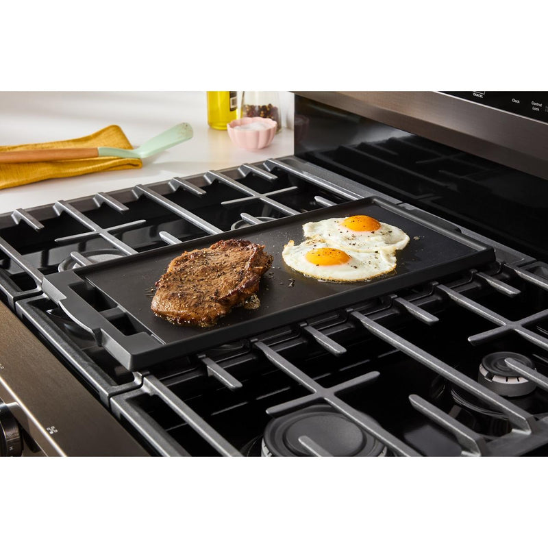 Whirlpool Cuisinière autonome à gaz de 30 pouces avec technologie Air Fry WFGS5030RV - Germain Larivière