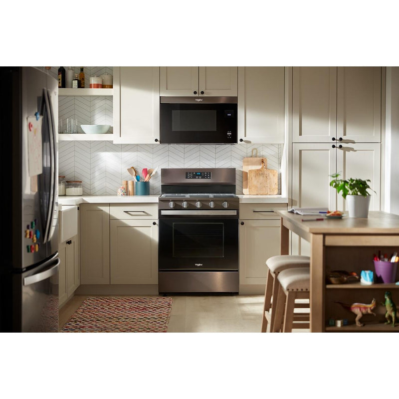 Whirlpool Cuisinière autonome à gaz de 30 pouces avec technologie Air Fry WFGS5030RV - Germain Larivière