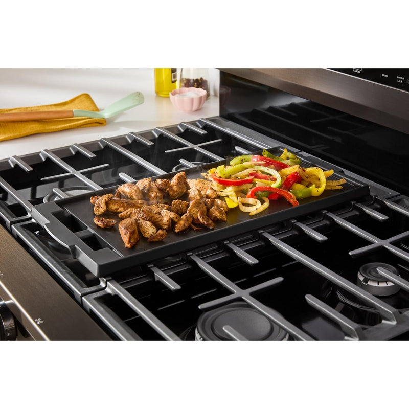 Whirlpool Cuisinière autonome à gaz de 30 pouces avec technologie Air Fry WFGS5030RV - Germain Larivière