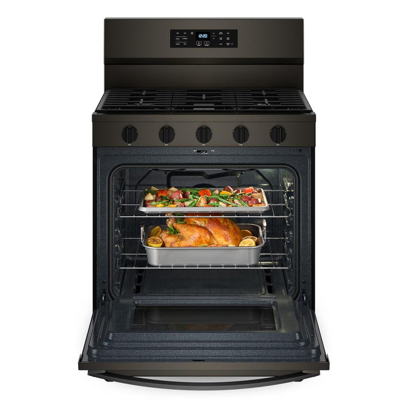 Whirlpool Cuisinière autonome à gaz de 30 pouces avec technologie Air Fry WFGS5030RV - Germain Larivière