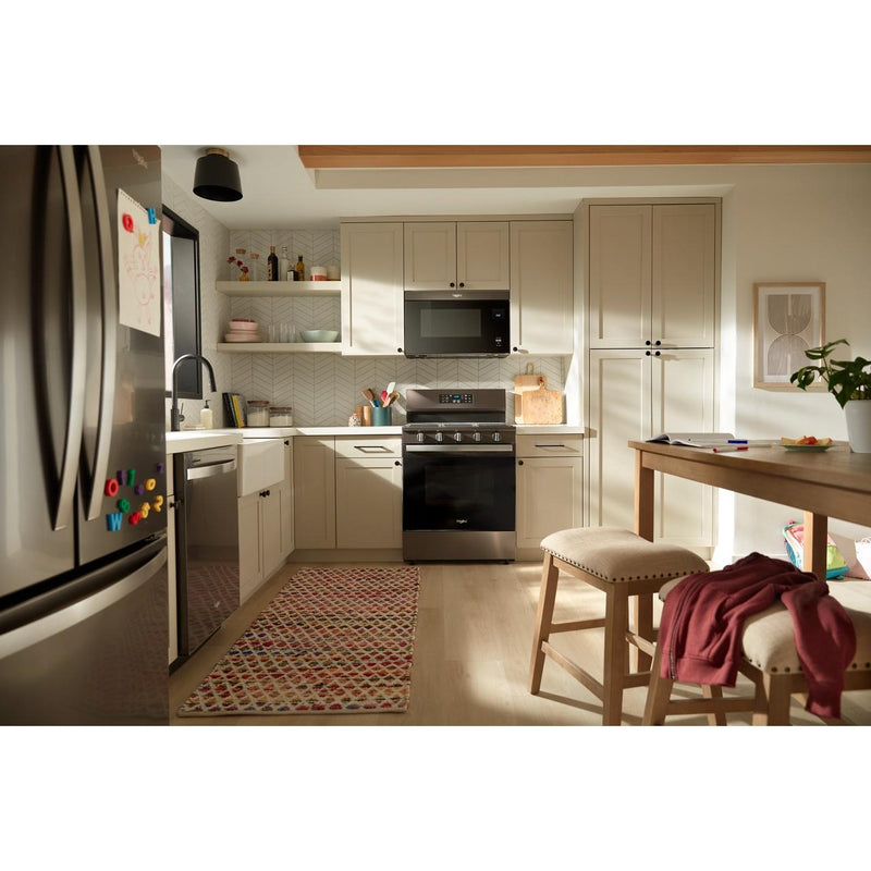 Whirlpool Cuisinière autonome à gaz de 30 pouces avec technologie Air Fry WFGS5030RV - Germain Larivière