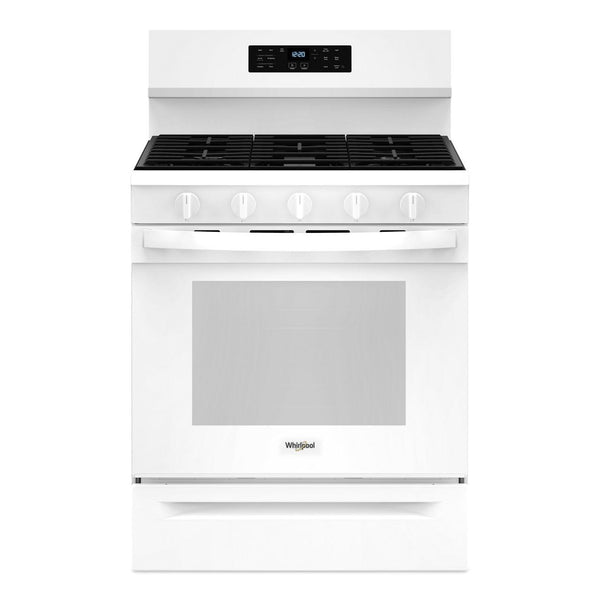 Whirlpool Cuisinière autonome à gaz de 30 pouces avec technologie Air Fry WFGS5030RW - Germain Larivière