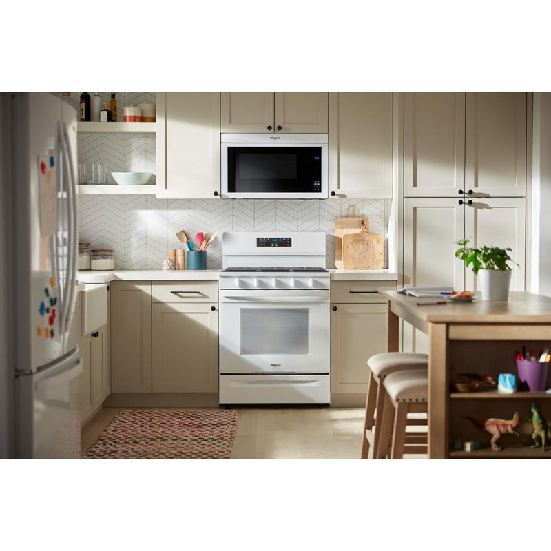Whirlpool Cuisinière autonome à gaz de 30 pouces avec technologie Air Fry WFGS5030RW - Germain Larivière