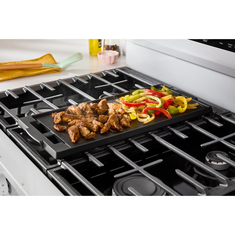 Whirlpool Cuisinière autonome à gaz de 30 pouces avec technologie Air Fry WFGS5030RW - Germain Larivière