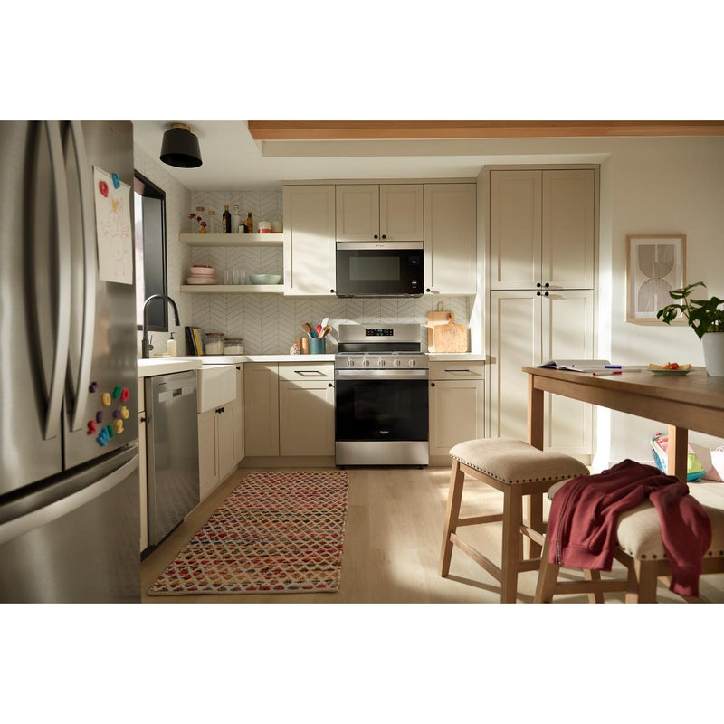 Whirlpool Cuisinière autonome à gaz de 30 pouces avec technologie Air Fry WFGS5030RZ - Germain Larivière