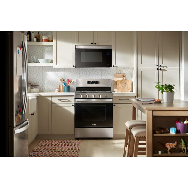 Whirlpool Cuisinière autonome à gaz de 30 pouces avec technologie Air Fry WFGS5030RZ - Germain Larivière