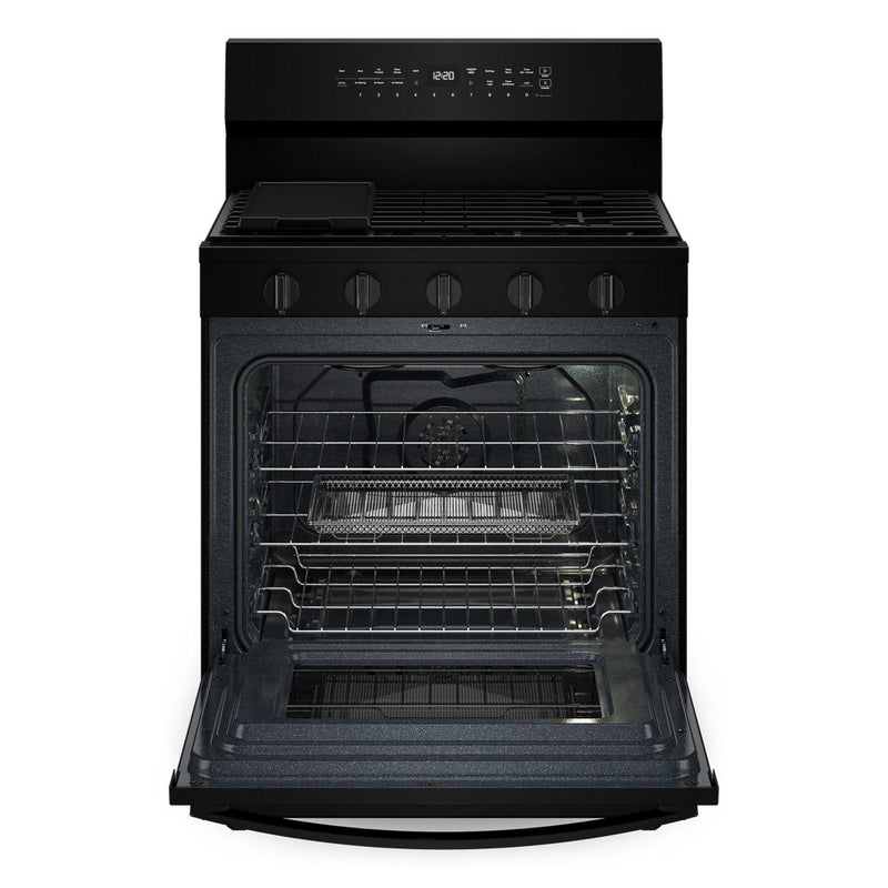 Whirlpool Cuisinière autonome à gaz de 30 pouces avec technologie Air Fry WFGS7530RB - Germain Larivière