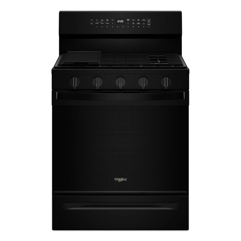 Whirlpool Cuisinière autonome à gaz de 30 pouces avec technologie Air Fry WFGS7530RB - Germain Larivière