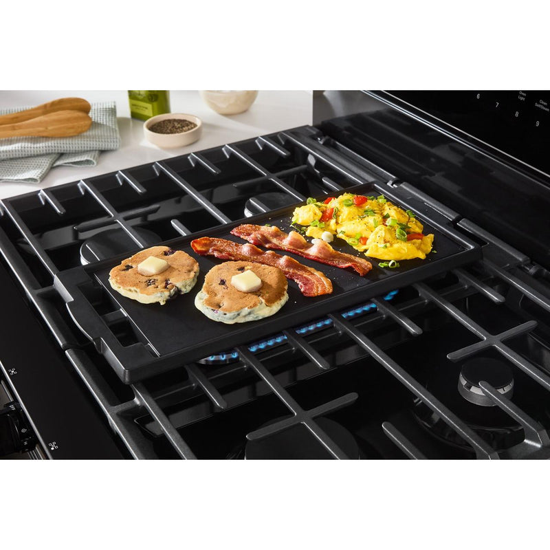 Whirlpool Cuisinière autonome à gaz de 30 pouces avec technologie Air Fry WFGS7530RB - Germain Larivière