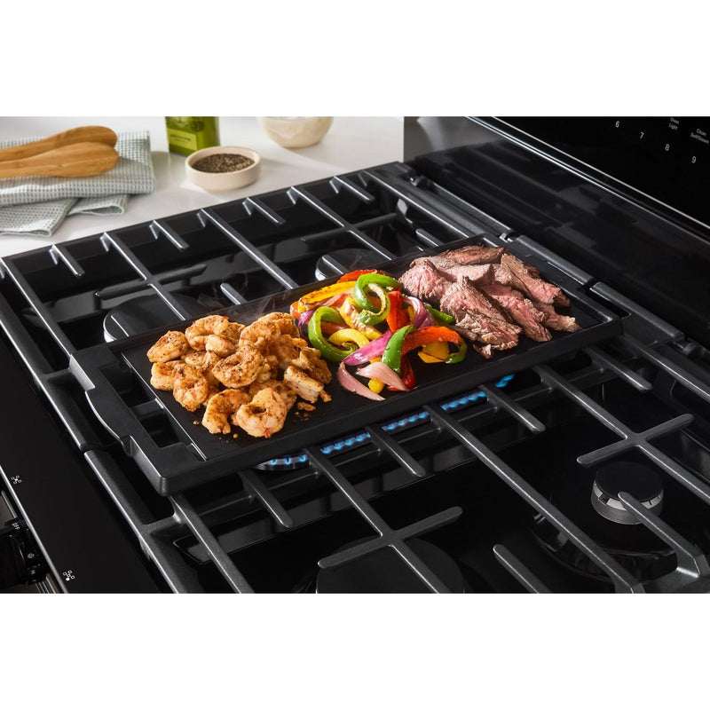 Whirlpool Cuisinière autonome à gaz de 30 pouces avec technologie Air Fry WFGS7530RV - Germain Larivière