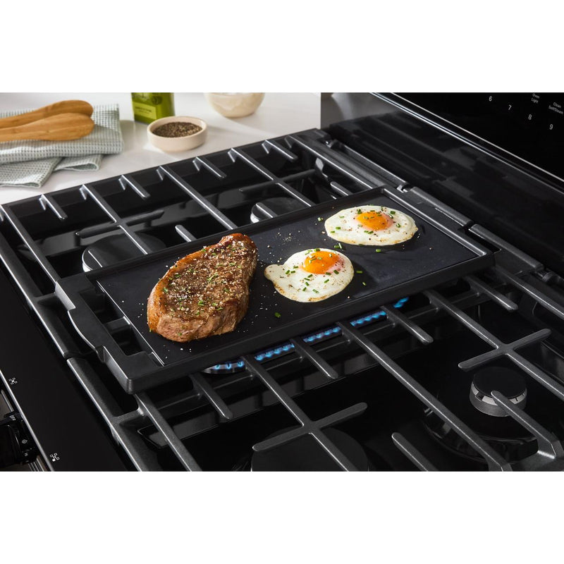 Whirlpool Cuisinière autonome à gaz de 30 pouces avec technologie Air Fry WFGS7530RV - Germain Larivière