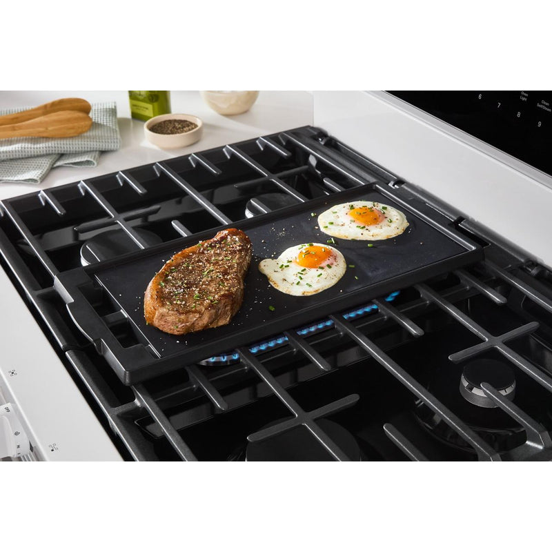 Whirlpool Cuisinière autonome à gaz de 30 pouces avec technologie Air Fry WFGS7530RW - Germain Larivière