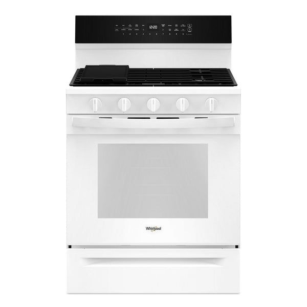 Whirlpool Cuisinière autonome à gaz de 30 pouces avec technologie Air Fry WFGS7530RW - Germain Larivière