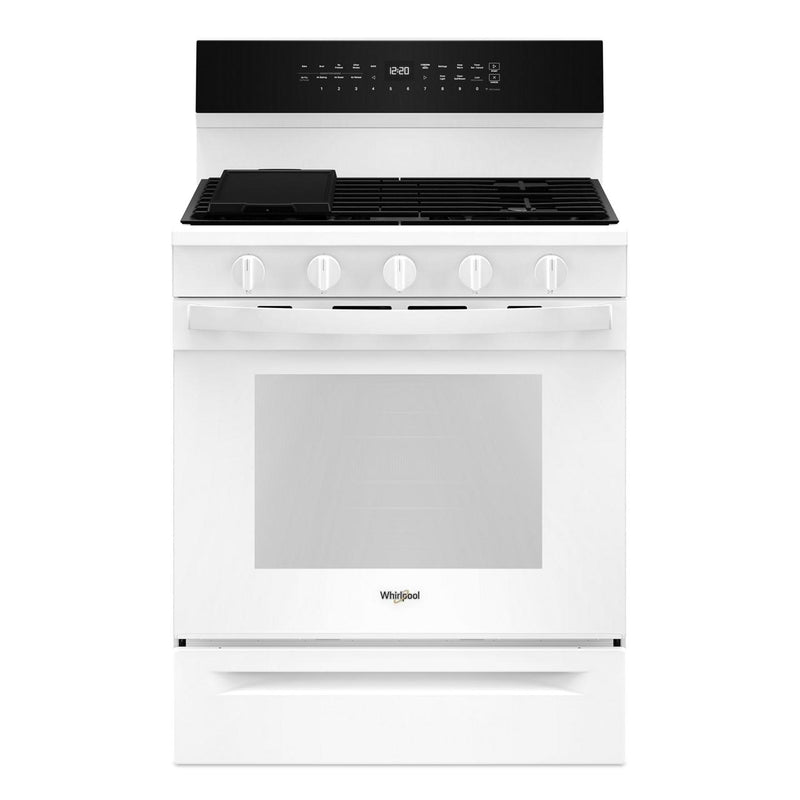 Whirlpool Cuisinière autonome à gaz de 30 pouces avec technologie Air Fry WFGS7530RW - Germain Larivière