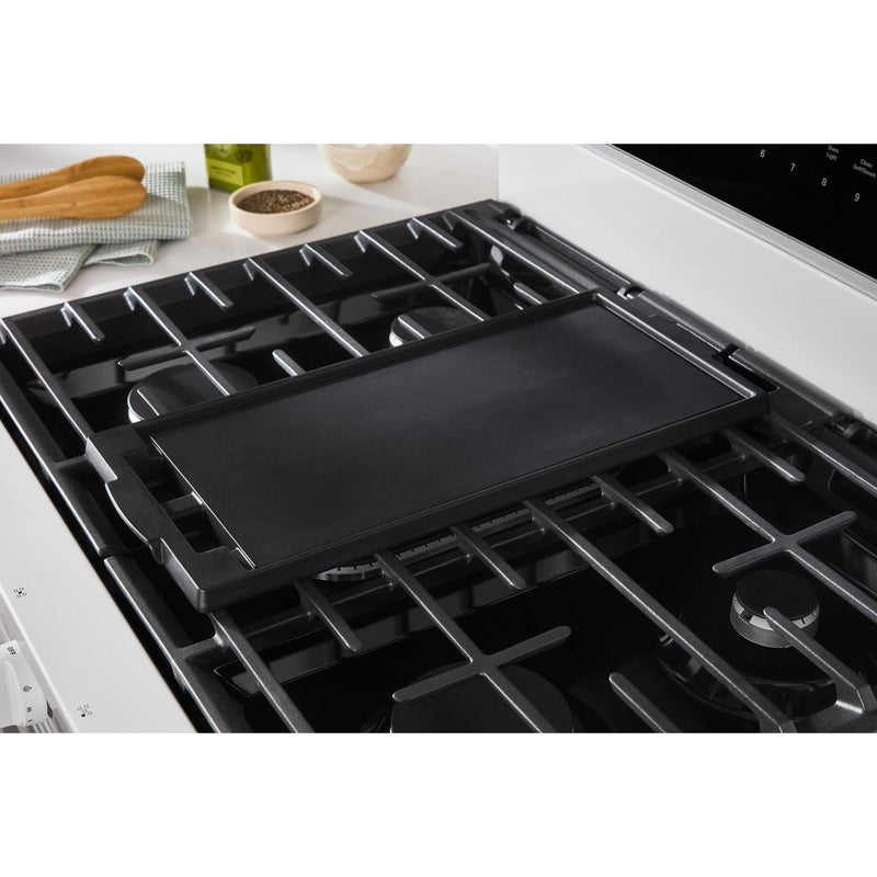 Whirlpool Cuisinière autonome à gaz de 30 pouces avec technologie Air Fry WFGS7530RW - Germain Larivière