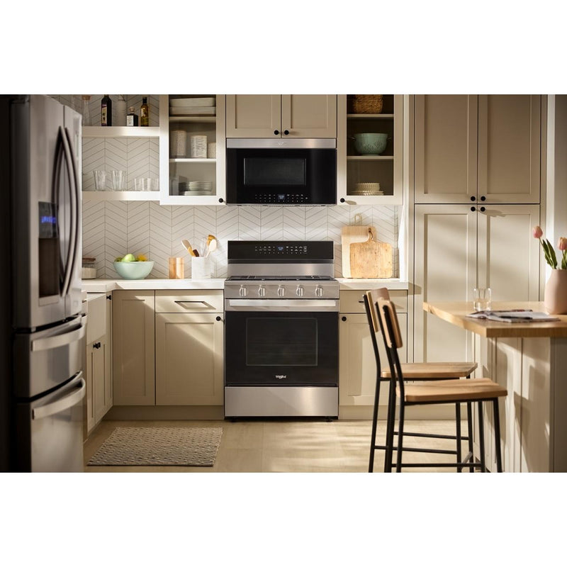 Whirlpool Cuisinière autonome à gaz de 30 pouces avec technologie Air Fry WFGS7530RZ - Germain Larivière