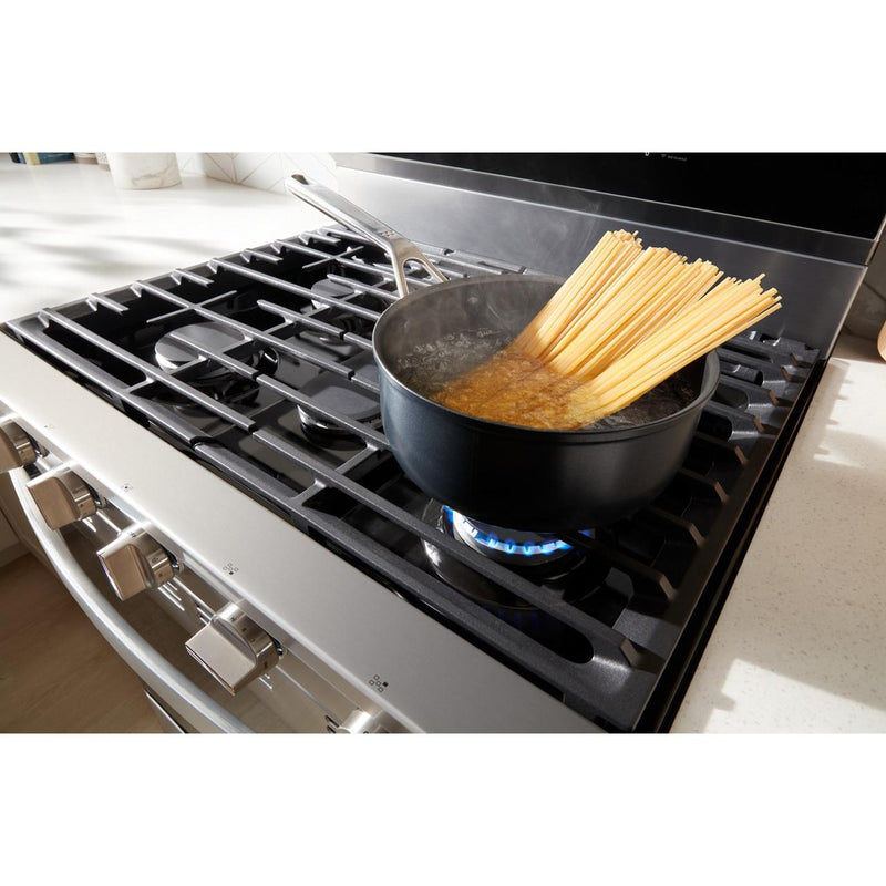 Whirlpool Cuisinière autonome à gaz de 30 pouces avec technologie Air Fry WFGS7530RZ - Germain Larivière