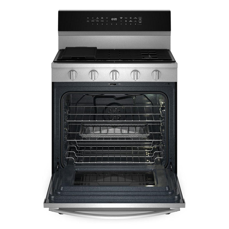 Whirlpool Cuisinière autonome à gaz de 30 pouces avec technologie Air Fry WFGS7530RZ - Germain Larivière